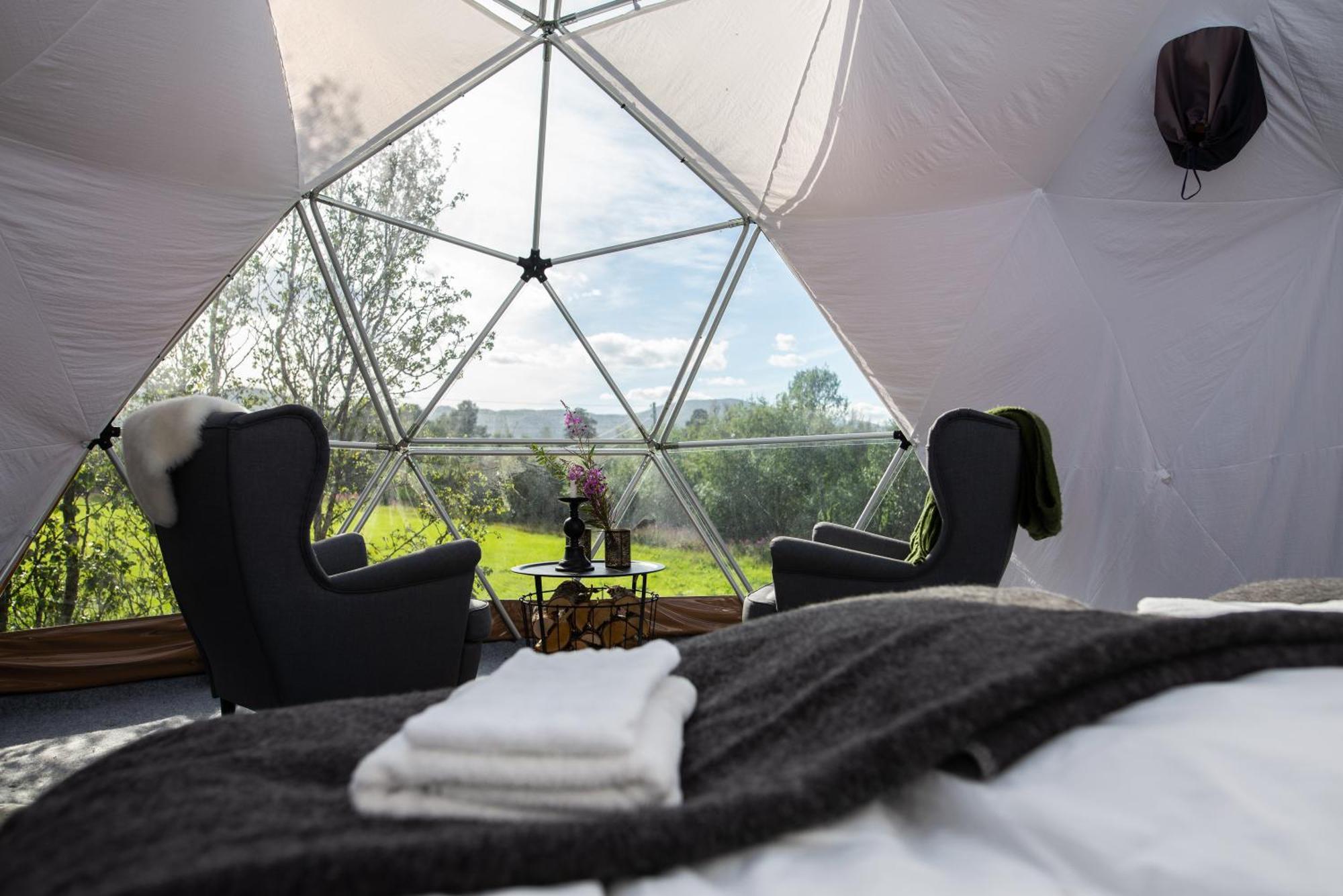 Aera - Glass Cabins ترومسو المظهر الخارجي الصورة